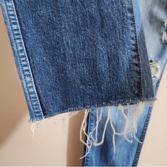 Revice 2 tone yin yang mid rise jeans women size size 26 - Picture 4 of 5